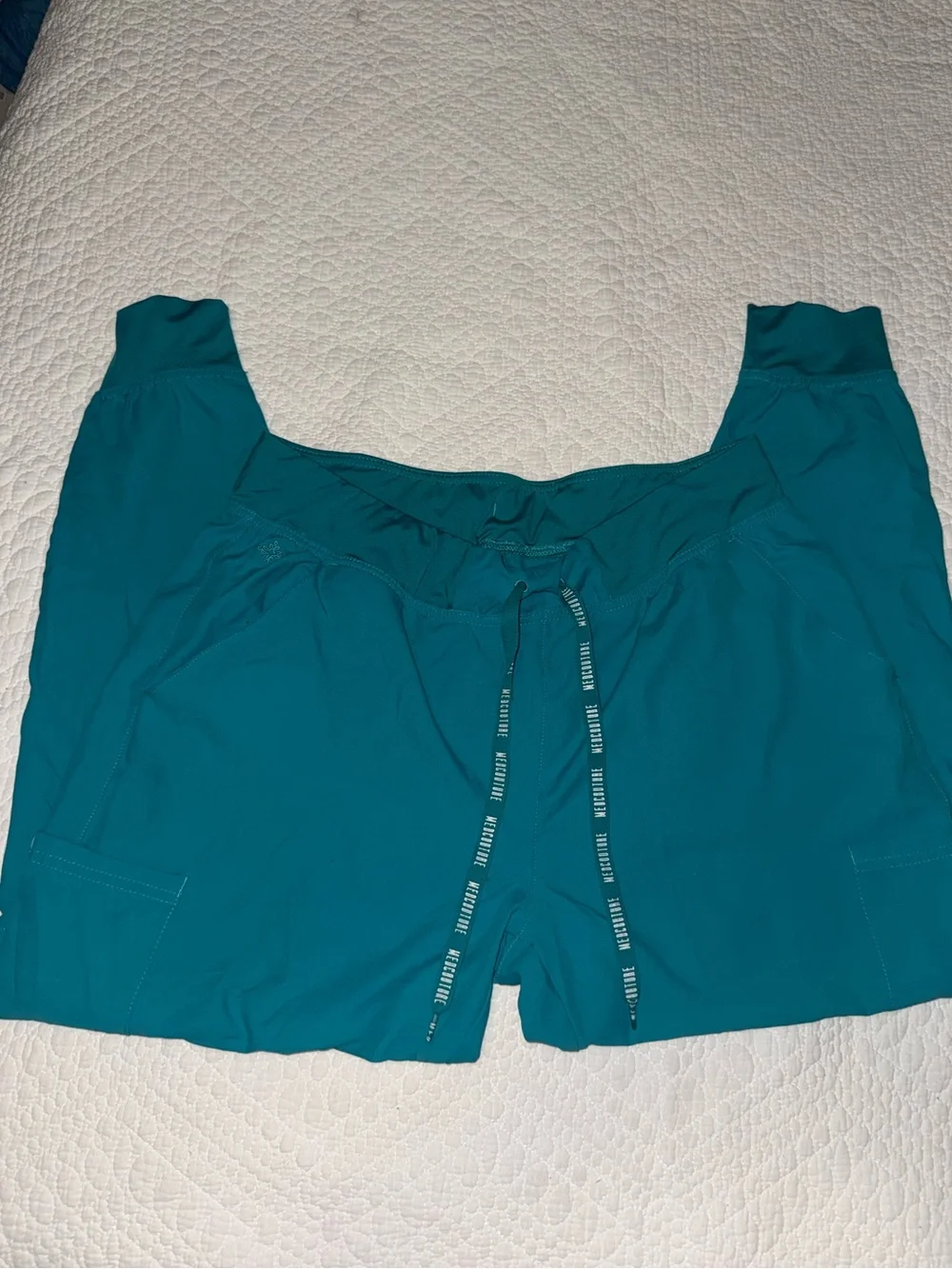 Teal Women's Scrub Pants & Top Set